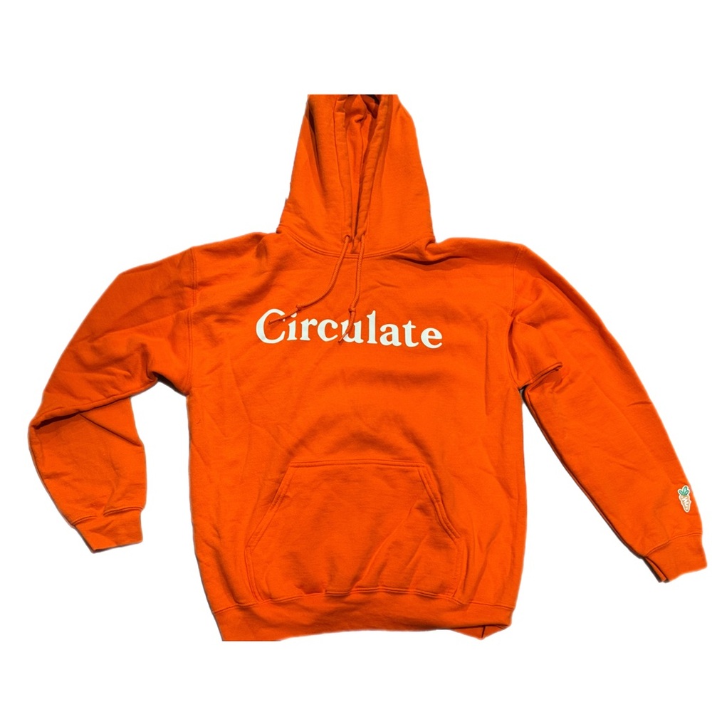 Carrots by Anwar “Circulate” Orange Hoodie